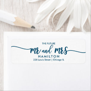 The Future Mr and Mrs Save The Date Return Address