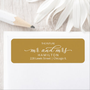 The Future Mr and Mrs Save The Date Return Address