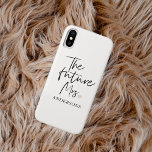 The Future Mrs and Your Name | Modern Beauty Gift Case-Mate iPhone Case<br><div class="desc">Introducing "The Future Mrs and Your Name" Modern Beauty Gift Set from Zazzle Celebrate the joyous occasion of the future Mrs. with a modern beauty gift set from Zazzle that combines luxury, personalization, and style. This exclusive gift set is designed to make her feel truly special as she embarks on...</div>