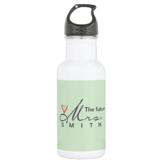 The future Mrs. - customize your own! 532 Ml Water Bottle