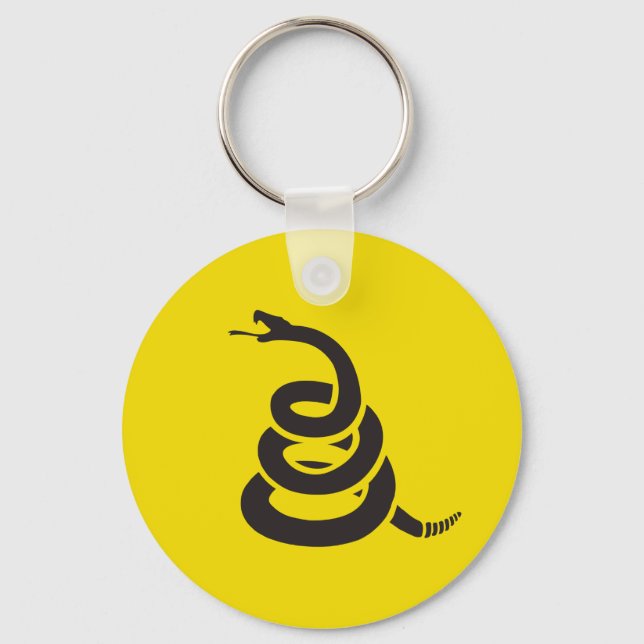 The Gadsden (Modern) Keychain (Front)