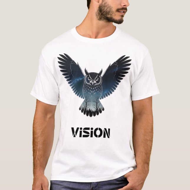 The Galactic Owl Tee (Front)