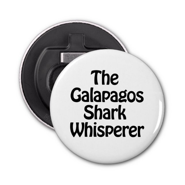 the galapagos shark whisperer bottle opener (Front)