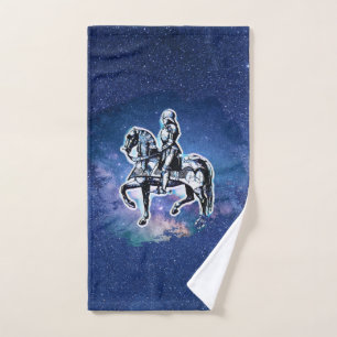 The Galaxy Knight   Hand Towel