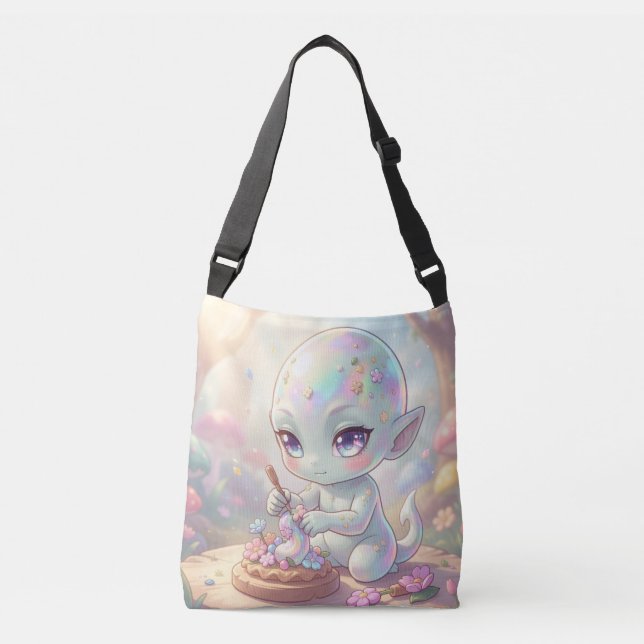 The Galaxy Wanderers of Nectar Crossbody Bag (Front)