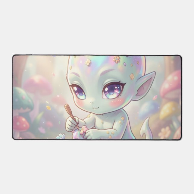 The Galaxy Wanderers of Nectar Desk Mat (Front)