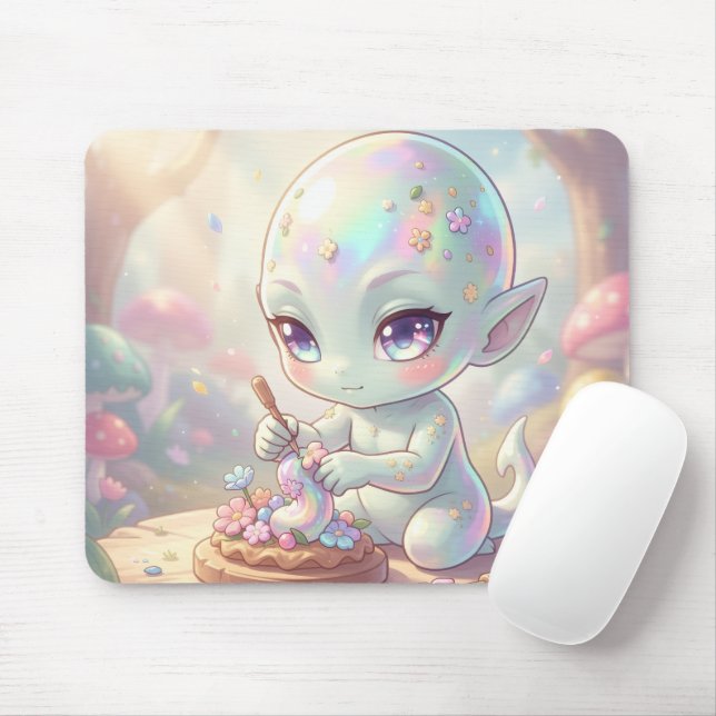 The Galaxy Wanderers of Nectar Mouse Pad (With Mouse)