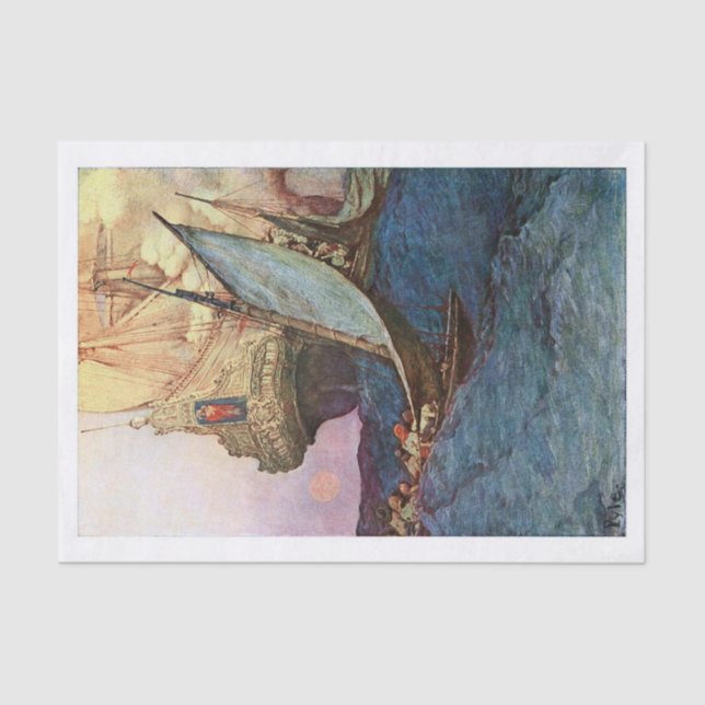 The Galleon Tissue Paper (Front)