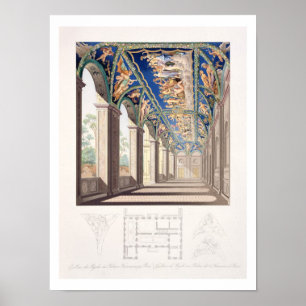 The Gallery of Psyche at the Villa Farnesina, Rome Poster