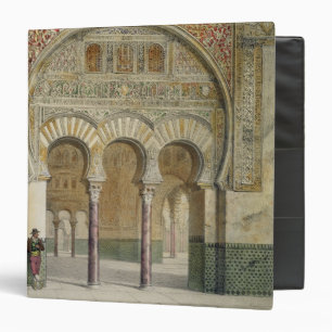 The Gallery of the Court of Lions at the Alhambra, Binder