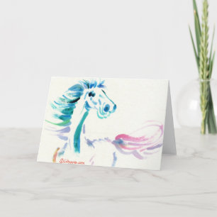 The Galloping Horse Greeting and Note Cards