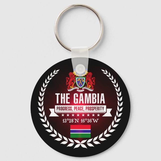 The Gambia Keychain (Front)