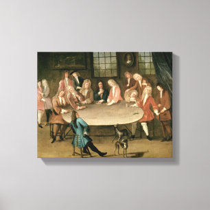 The Gamblers Canvas Print