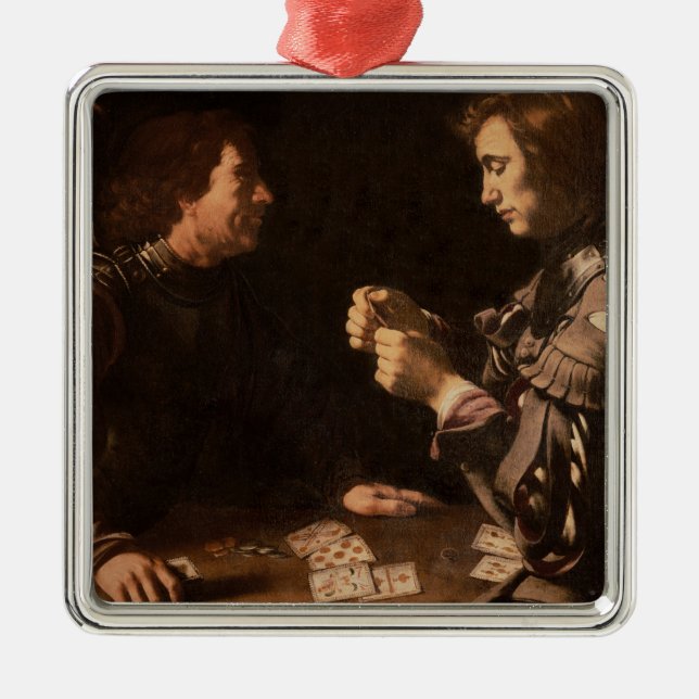 The Gamblers Metal Ornament (Front)