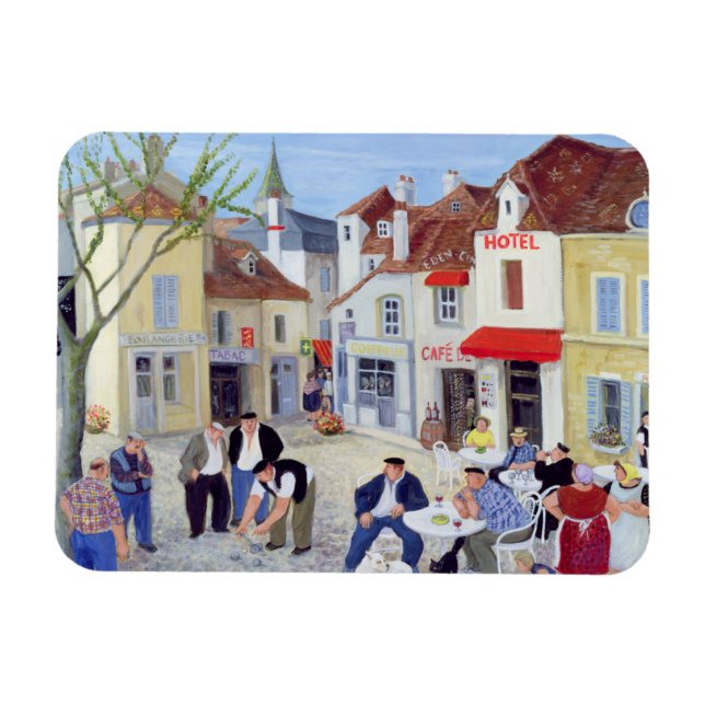 The Game Burgundy Magnet (Horizontal)