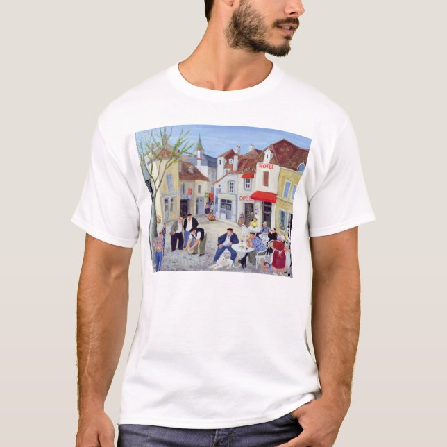 The Game Burgundy T-Shirt (Front)