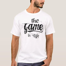 the Game is Life (White) - Men's
