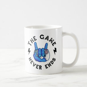 The Game never ends Coffee Mug