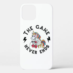 The Game never ends for Unicorns iPhone 12 Case
