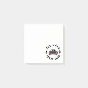 The Game never ends Post-it Notes