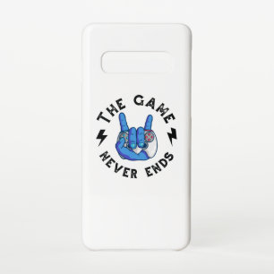 The Game never ends Samsung Galaxy Case