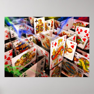 The Game on Canvas by Lenny Poster