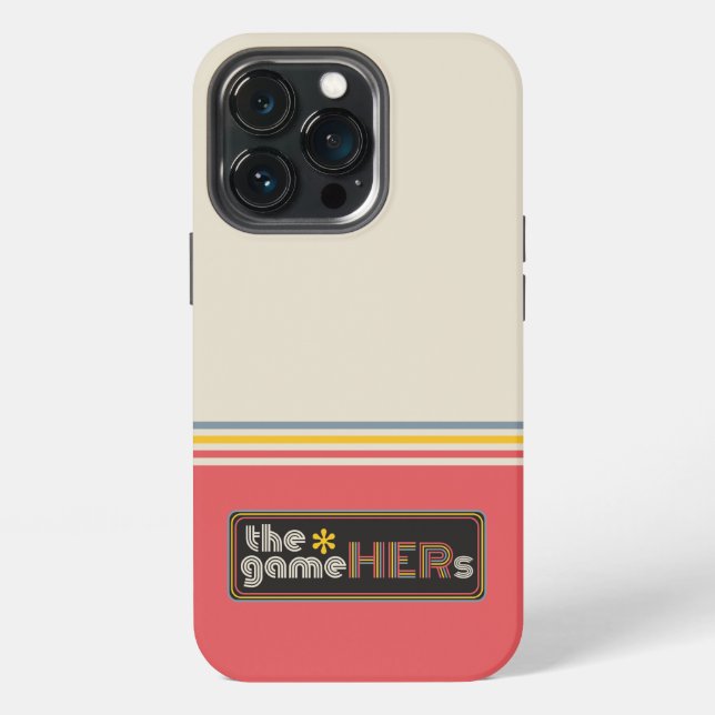 The*gameHERs Horizontal Logo iPhone Case (Back)