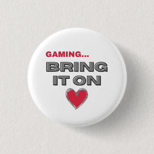 The Gamer  1 Inch Round Button