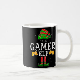 The Gamer Elf Group Matching Family Christmas Holi Coffee Mug