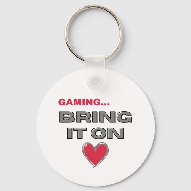The Gamer  Keychain (Front)