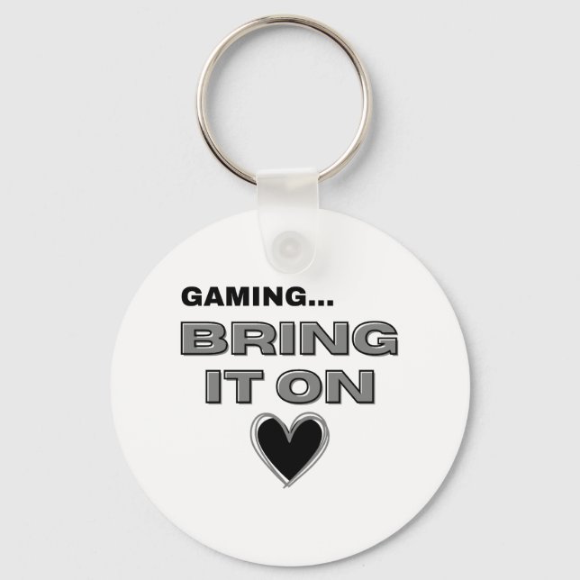 The Gamer  Keychain (Front)