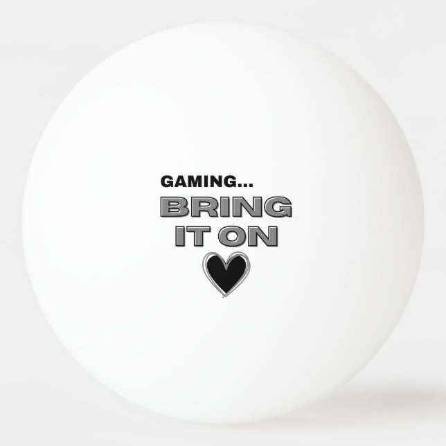 The Gamer  Ping Pong Ball (Front)