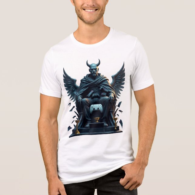 The Gaming Royalty T-Shirt Tri-Blend Shirt (Front)