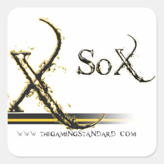 The Gaming Standard Square Sticker