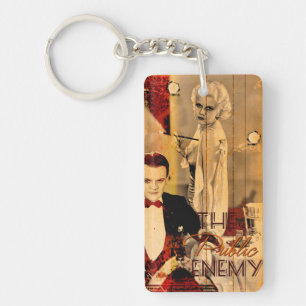 The Gangster's Blonde Girl Keychain
