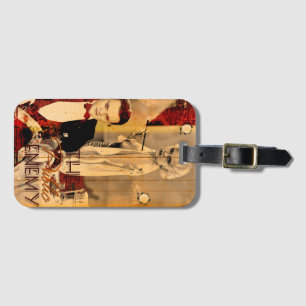 The Gangster's Blonde Girl Luggage Tag