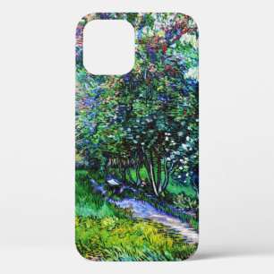 The Garden at the Asylum at Saint-Rémy, Van Gogh iPhone 12 Case