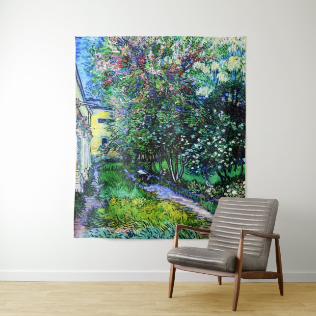 The Garden at the Asylum at Saint-Rémy, Van Gogh Tapestry (In Situ)