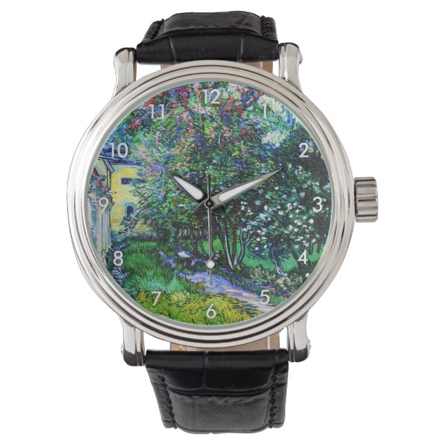The Garden at the Asylum at Saint-Rémy, Van Gogh Watch (Front)