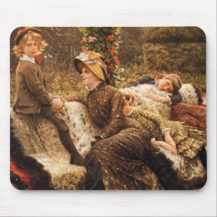 The Garden Bench Mouse Pad