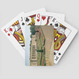 The Garden Facade of the Grand Trianon, 1687 (phot Playing Cards