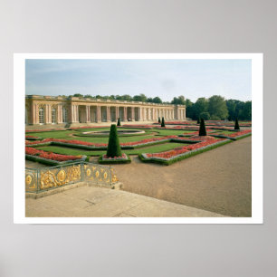 The Garden Facade of the Grand Trianon, 1687 (phot Poster