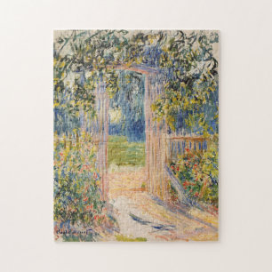 The Garden Gate Monet Fine Art Jigsaw Puzzle