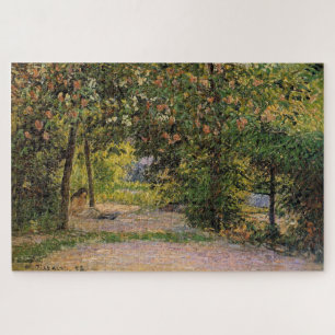 The Garden in Spring, Éragny (1894) by Pissarro Jigsaw Puzzle