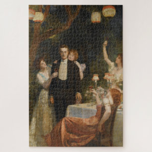 The Garden of Armida (by John Collier) Jigsaw Puzzle