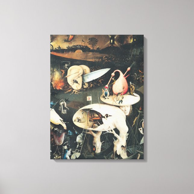 The Garden of Earthly Delights 2 Canvas Print (Front)