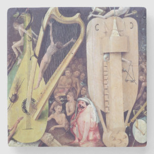 The Garden of Earthly Delights 2 Stone Coaster