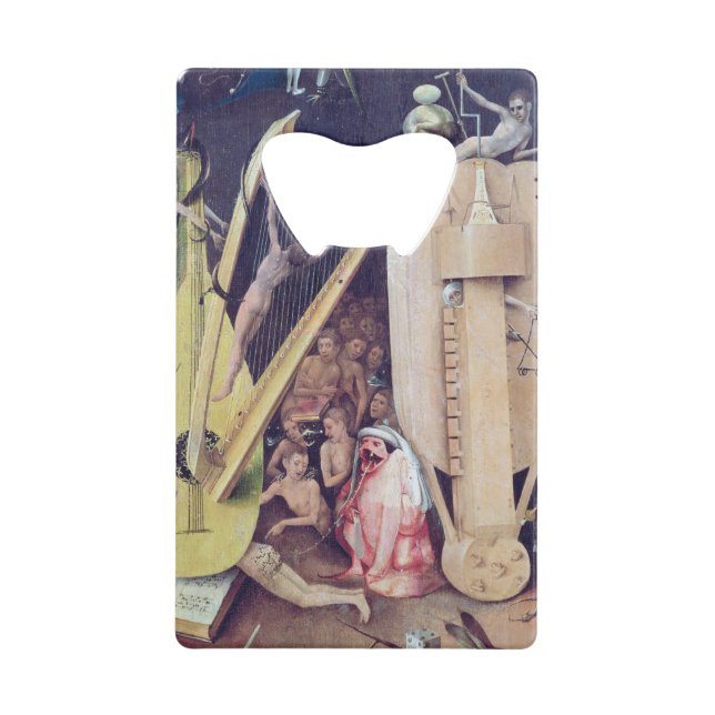 The Garden of Earthly Delights 2 Wallet Bottle Opener (Front)