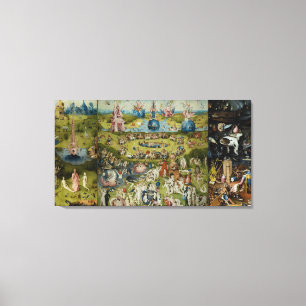 The Garden of Earthly Delights Hieronymus Bosch Canvas Print