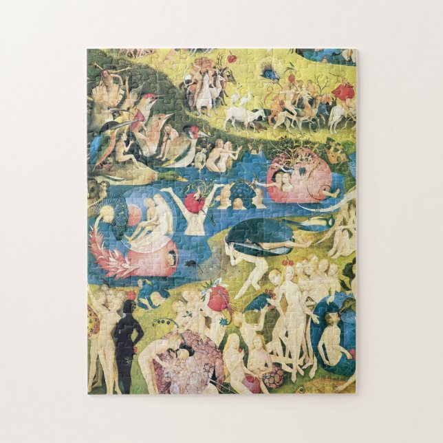 The Garden Of Earthly Delights Hieronymus Bosch Jigsaw Puzzle (Vertical)